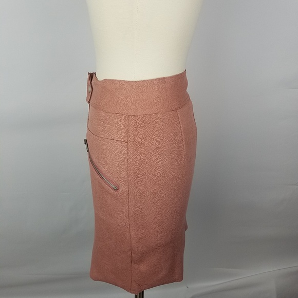 5/$30 SUEDE-LIKE MINI SKIRT - Picture 4 of 5